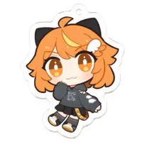 Shikyo Rigumo - Acrylic Key Chain - Key Chain - VTuber Size-50 x 50 (mm)