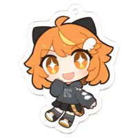 Shikyo Rigumo - Acrylic Key Chain - Key Chain - VTuber Size-50 x 50 (mm)