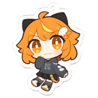 Shikyo Rigumo - Acrylic Key Chain - Key Chain - VTuber Size-50 x 50 (mm)