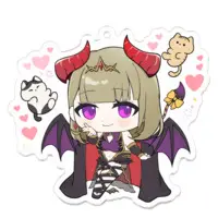 Eruna - Acrylic Key Chain - Key Chain - VTuber Size-70 x 70 (mm)