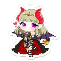 Eruna - Acrylic Key Chain - Key Chain - VTuber Size-50 x 50 (mm)