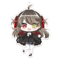 Karasuba Yaya - Acrylic Key Chain - Key Chain - VTuber Size-100 x 100 (mm)
