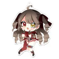Karasuba Yaya - Acrylic Key Chain - Key Chain - VTuber Size-100 x 100 (mm)