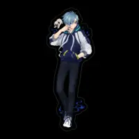 Mememori Muina - Stickers - VTuber Size-100 x 100 (mm)