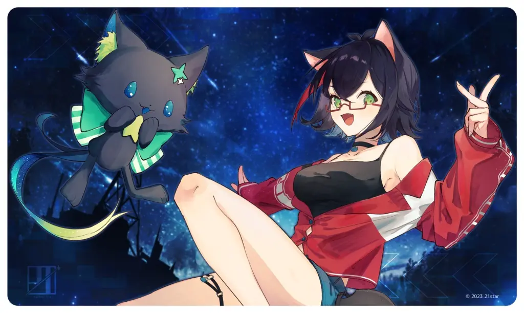 星仁いち - Desk Mat - VTuber
