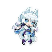 Hyoroki Niki - Stickers - VTuber Size-100 x 100 (mm)