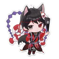 baisound - Acrylic Key Chain - Key Chain - VTuber Size-100 x 100 (mm)
