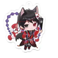 baisound - Acrylic Key Chain - Key Chain - VTuber Size-50 x 50 (mm)
