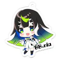 88.nia - Acrylic Key Chain - Key Chain - VTuber Size-50 x 50 (mm)