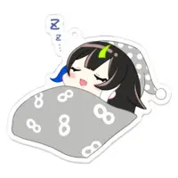 88.nia - Acrylic Key Chain - Key Chain - VTuber Size-70 x 70 (mm)