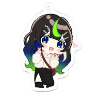 88.nia - Acrylic Key Chain - Key Chain - VTuber Size-50 x 50 (mm)