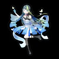 88.nia - Stickers - VTuber Size-100 x 100 (mm)