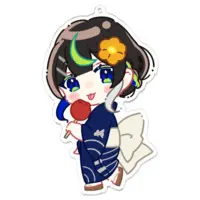 88.nia - Acrylic Key Chain - Key Chain - VTuber Size-100 x 100 (mm)