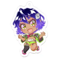 Sago Susumu - Acrylic Key Chain - Key Chain - VTuber Size-50 x 50 mm)