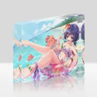 Sakiyama Chao - Acrylic Block - VTuber Size-148x100mm 