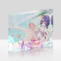 Sakiyama Chao - Acrylic Block - VTuber Size-148x100mm 