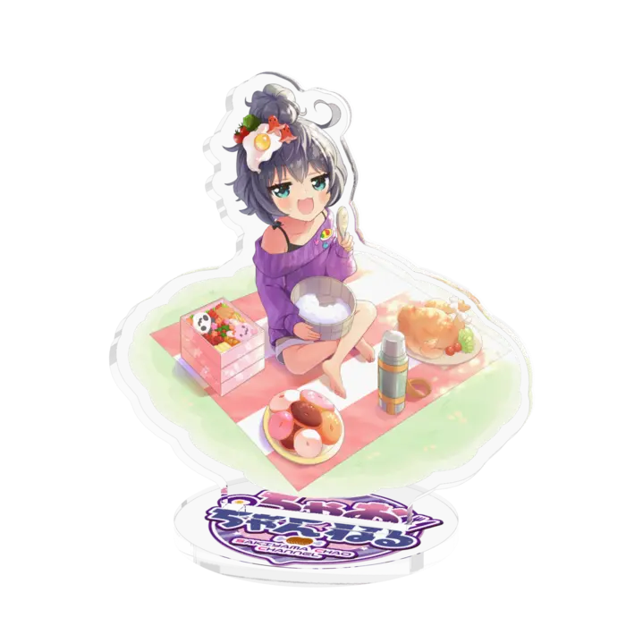Sakiyama Chao - Acrylic stand - VTuber Size-70x70mm