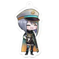 Ratio Yuires - Acrylic Key Chain - Key Chain - VTuber Size-50 x 50 (mm)