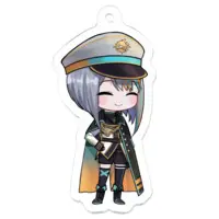 Ratio Yuires - Acrylic Key Chain - Key Chain - VTuber Size-50 x 50 (mm)