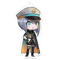 Ratio Yuires - Acrylic Key Chain - Key Chain - VTuber Size-70 x 70 (mm)