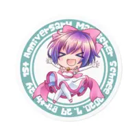 魔法少女シュネー - Stickers - VTuber Size-100 x 100 (mm)