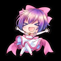 魔法少女シュネー - Stickers - VTuber Size-100 x 100 (mm)