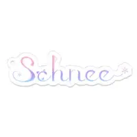 魔法少女シュネー - Acrylic Key Chain - Key Chain - VTuber Size-70 x 70 (mm)