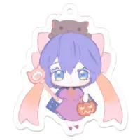 魔法少女シュネー - Acrylic Key Chain - Key Chain - VTuber Size-50 x 50 (mm)