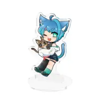 Aoyama Nekoko - Acrylic stand - VTuber Size-70x70mm
