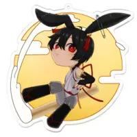 Amato Utata - Acrylic Key Chain - Key Chain - VTuber Size-100 x 100 (mm)