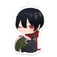 Amato Utata - Acrylic Key Chain - Key Chain - VTuber Size-50 x 50 (mm)