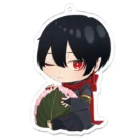 Amato Utata - Acrylic Key Chain - Key Chain - VTuber Size-70 x 70 (mm)