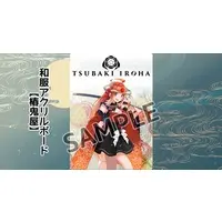 Tsubaki Iroha - Acrylic Block - Acrylic Art Plate - VTuber