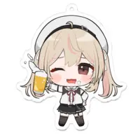 あるち【あるちのおへや Alchi's Room】 - Acrylic Key Chain - Key Chain - VTuber Size-70 x 70 (mm)