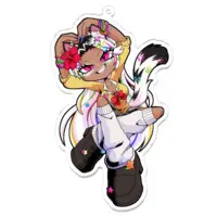 Ugicyami - Acrylic Key Chain - Key Chain - VTuber Size-100 x 100 (mm)