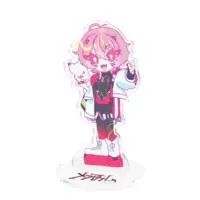 Mela Akaru - Acrylic stand - VTuber Size-100x100mm