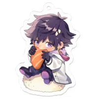 Fujigasumi Izana - Acrylic Key Chain - Key Chain - VTuber Size-50 x 50 (mm)