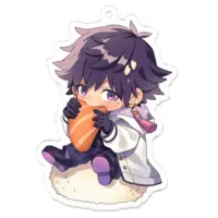 Fujigasumi Izana - Acrylic Key Chain - Key Chain - VTuber Size-70 x 70 (mm)