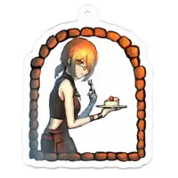 時芳透子 - Acrylic Key Chain - Key Chain - VTuber Size-50 x 50 (mm)