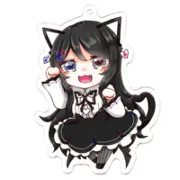 心音このん - Acrylic Key Chain - Key Chain - VTuber Size-70 x 70 (mm)