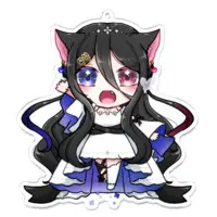 心音このん - Acrylic Key Chain - Key Chain - VTuber Size-100 x 100 (mm)