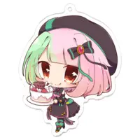 華江兎苺 - Acrylic Key Chain - Key Chain - VTuber Size-70 x 70 (mm)
