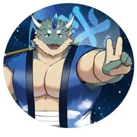 蒼井シュウ - Paper fan - VTuber