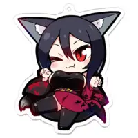 FOX Kouen - Acrylic Key Chain - Key Chain - VTuber Size-70mm
