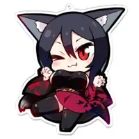 FOX Kouen - Acrylic Key Chain - Key Chain - VTuber Size-100mm
