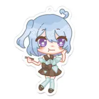 Kanaka Mana - Acrylic Key Chain - Key Chain - VTuber Size-70 x 70 (mm)