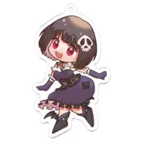 ねくろ - Acrylic Key Chain - Key Chain - VTuber Size-70 x 70 (mm)