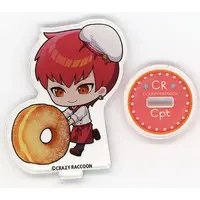 Cpt - Acrylic stand - Crazy Raccoon
