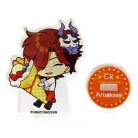 Arisakaaa - Acrylic stand - Crazy Raccoon