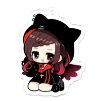 漆黒のれゔぃあたん - Acrylic Key Chain - Key Chain - VTuber